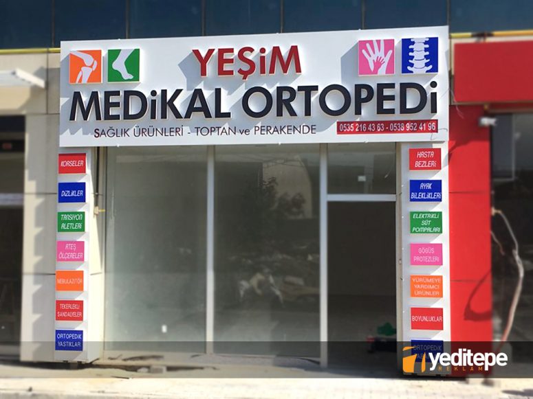 Yeşim Ortopedi Işıklı Tabela
