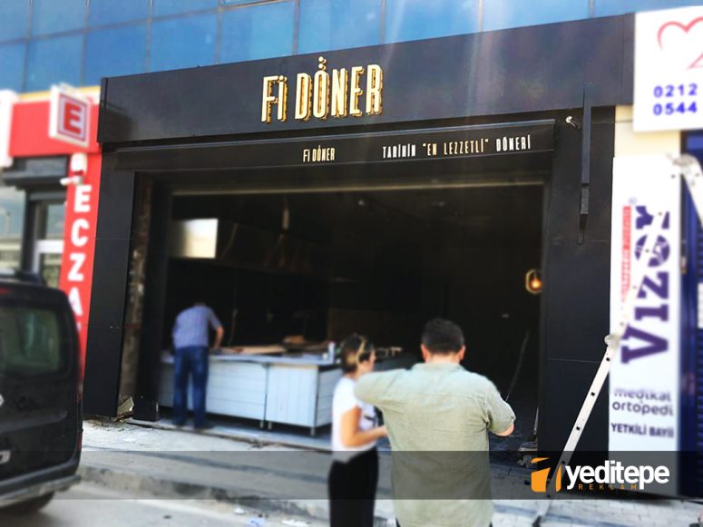 fi döner gold krom harf