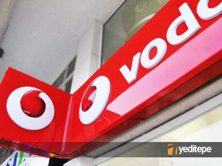 Vodafone Şişirme Harf