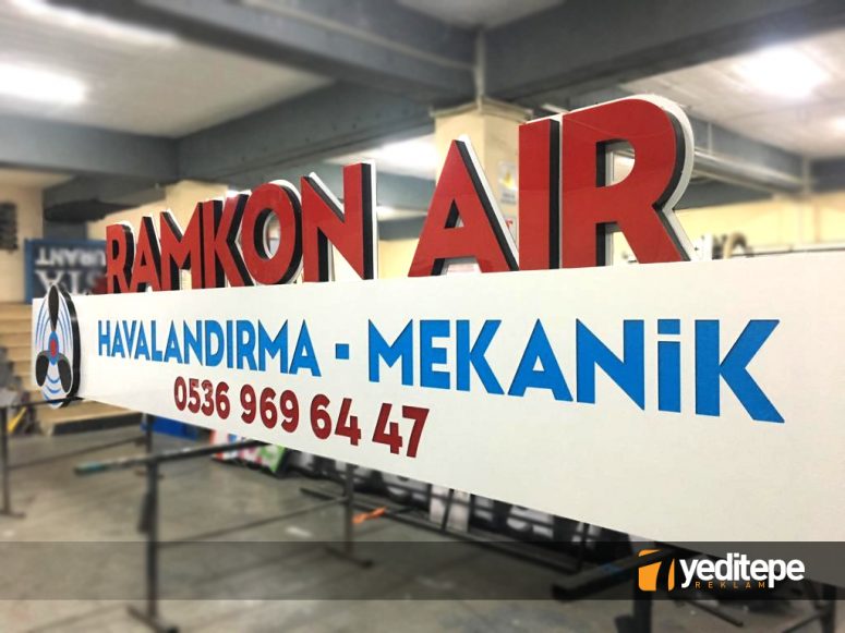Ramkon Air Işıklı Kutu Harf