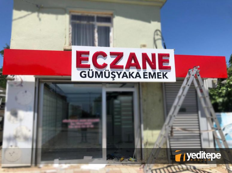 Gümüşyaka Eczane Tabelası