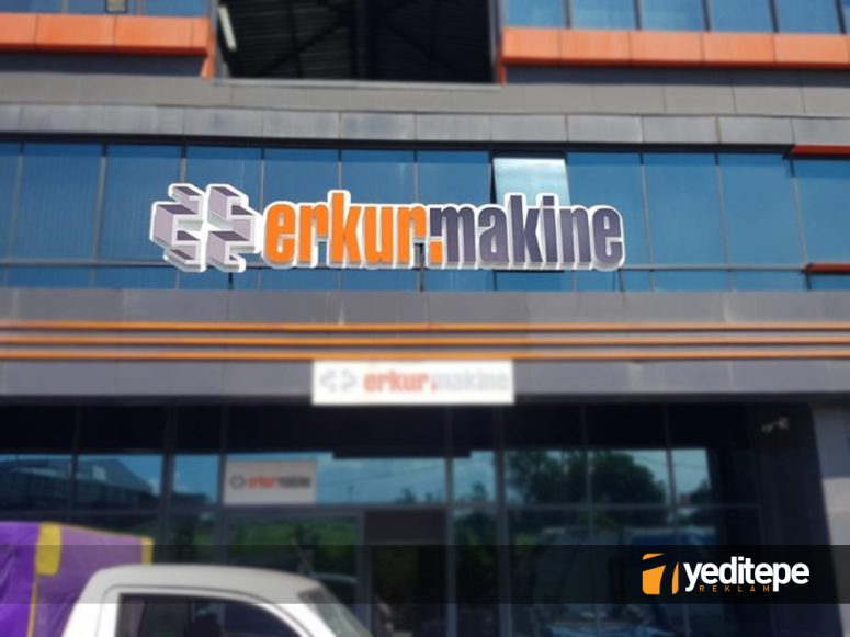 Erkur Makine Işıklı Kutu harf