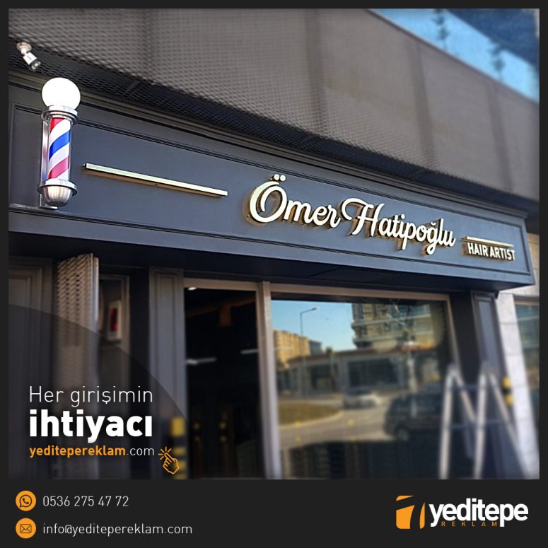Ömer Kuaför Gold Paslanmaz Tabela