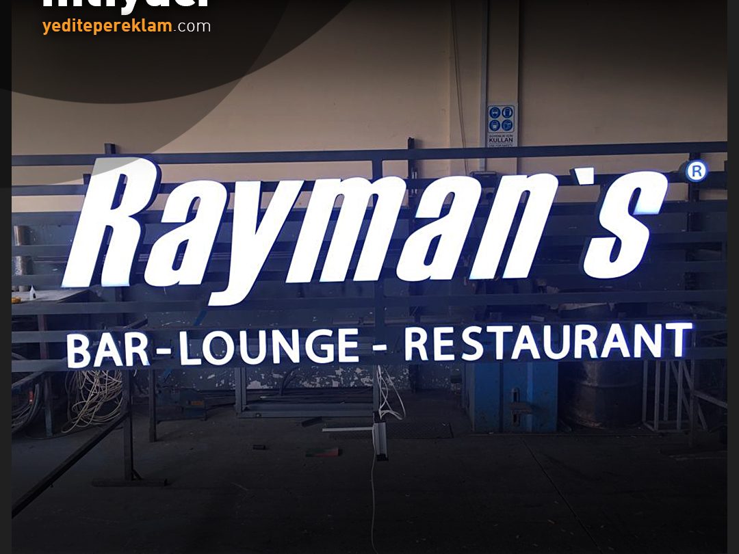 Raymans Işıklı Kutu Harfli